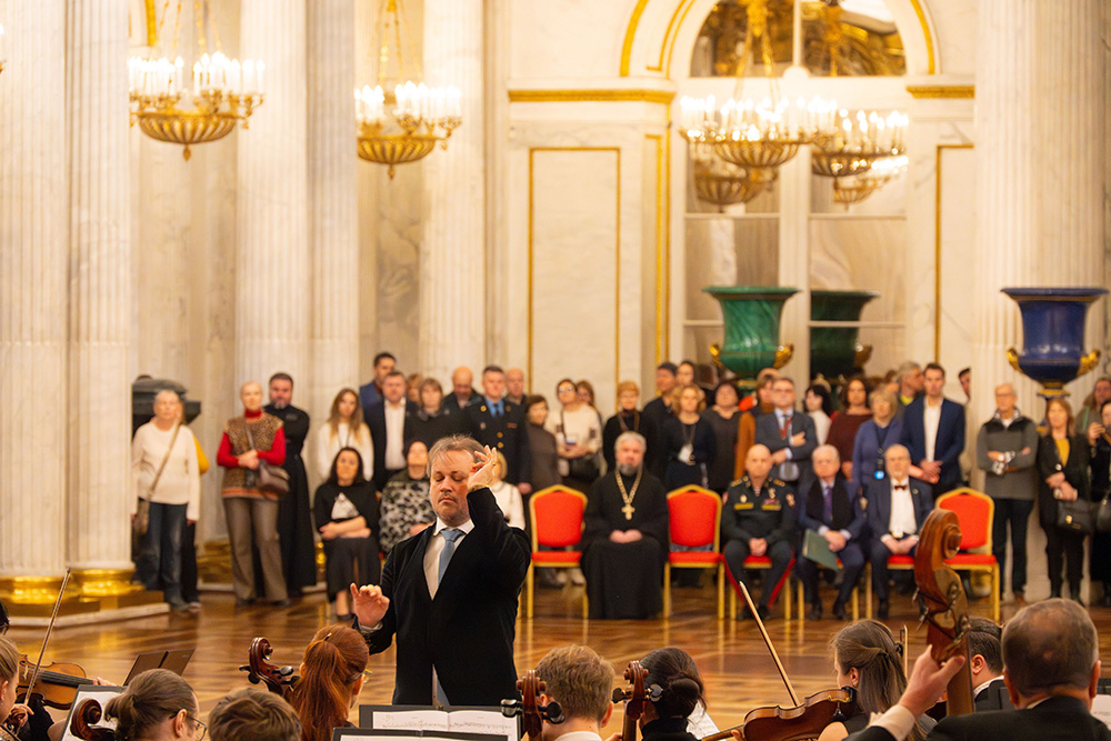 Торжественная церемония в&nbsp;честь победы в&nbsp;Отечественной войне 1812 года состоялась 25&nbsp;декабря в&nbsp;Эрмитаже